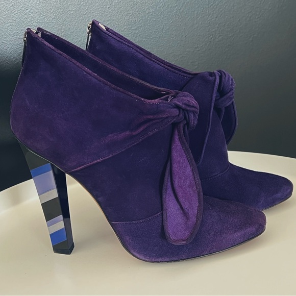 Jimmy Choo Erica Ankle Bootie Dark
Purple Suede - Picture 16 of 16